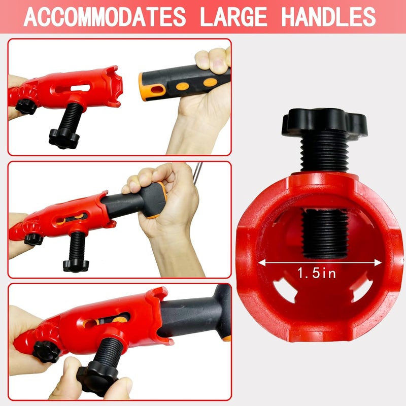 koyata Multi-Angle Paint Brush Extender for High Ceiling,Extension Pole Attachment Holder for Paint Brush,Roller, Scraper, Secure Handle Grip,Great for Walls, Corners, Edges,Corner Painting Tool - Image 4